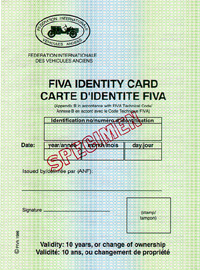 FIVA ID card